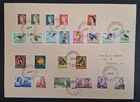 1966 Australia FDC ties 23 Decimal stamps including Navigators HOPETOUN VIC