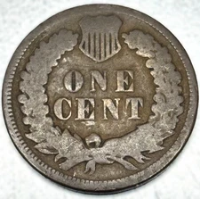 1892 Indian Head Cent Penny Good Condition 1c One Cent US Coin