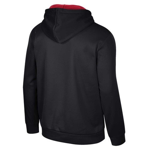 Men's Colosseum Black Alabama Crimson Tide Reese Pullover Hoodie - Bild 3 von 3