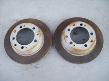 Porsche 944 Turbo - Rear Brake Rotor Set Porsche 944 Turbo - Rear Brake Rotor Set