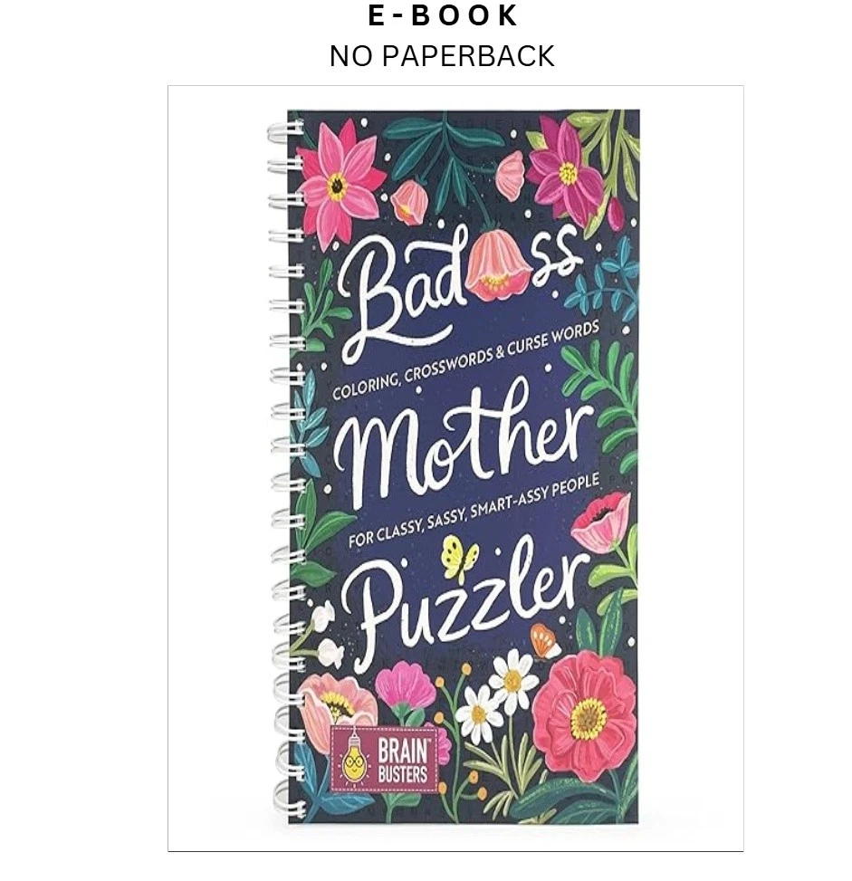 Buy Bad*ss Mother Puzzler Mixed Puzzles ebook, instant digital download PDF from LD Global