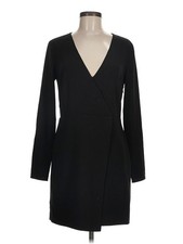 Halston Heritage Women Black Cocktail Dress 6