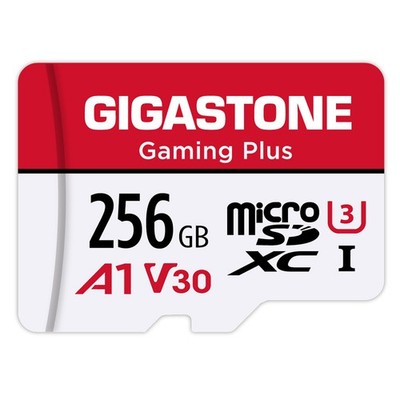 Gaming Plus A1V30 microSD Card 256GB