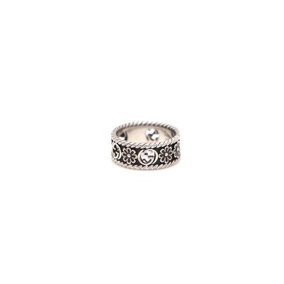 Gucci Interlocking G Blumen Silber Ring 577263 kk23830438 142597429