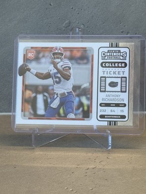 2023 Panini Chronicles Draft Picks - Contenders Optic Anthony Richardson #4 (RC)