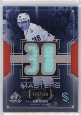 2025 Upper Deck SP Game Used NHL Masters Rookies Jersey 129/199 Jani Nyman 11jd