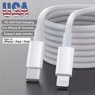 Bulk Lot 20W PD USB C Fast Charger Cable For iPhone 14 13 12 11 X 8 Type C Cord