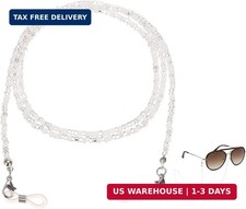 Eyeglass Chains for Women, Eyeglass Holder Bead Chains Adjustable Sunglasses Lan