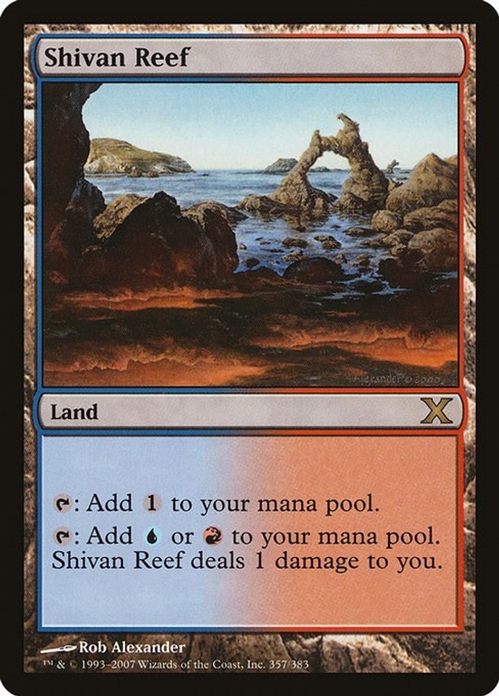 Shivan Reef 10th Edition LP 357