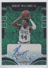2019-20 Prizm Signatures FOTL Green Shimmer 9/25 Robert Williams III Auto uk2
