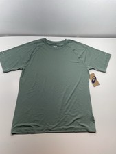 ASICS Men's Green Lightweight Short Sleeve T-Shirt Size L Running Activewear