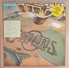 Commodores Natural High Vinyl Record LP EX/VG+ STML 12087 1978