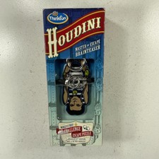 MAGIC Trick Thinkfun HOUDINI Brainteaser Game Escape Puzzle 2014 Damaged Box