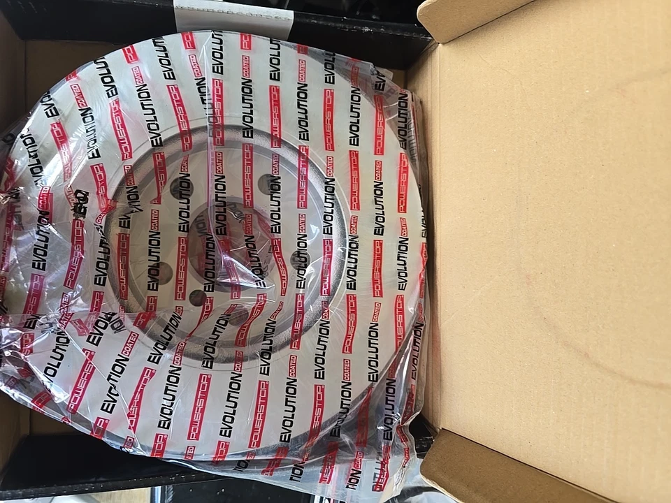 Kit de freio a disco Power Stop CRK7979 serve para 16-19 Mini Cooper Clubman - Imagem 2 de 4