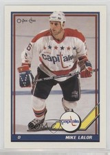 1991-92 O-Pee-Chee Mike Lalor #483 q7c