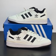 Adidas Forum Low CL Men's Size 11 Athletic Shoes White Black Casual Sneakers