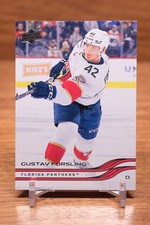 2025-26 Upper Deck Base #71 Gustav Forsling - Florida Panthers