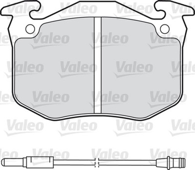 VALEO Bremsbelagsatz Scheibenbremse 540307 OE-Quality 118