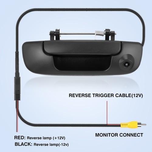 55276237AA Tailgate Handle Backup Camera For Dodge Ram 2002-08 1500 2500 3500 G - Picture 11 of 13