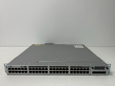 CISCO WS-C3850-48F-E + C3850-NM-2-10G. 90 TAGE GARANTIE. KOSTENLOSER UK-VERSAND
