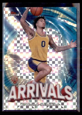 2024 Topps Finest Arrivals Checker Board Jalen Hood-Schifino A-18 RC