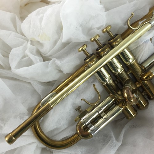 Trumpet Olds Super original lacquer PLAYER ! 1940s Los Angeles Ca. Pre war - Picture 4 of 22