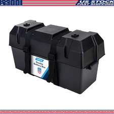 Double Battery Box Rv Automotive And Marine Batteries Heavy-duty Corrosion-re