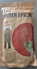 Chef Works Urban UPTOWN Cross Back Professional Bib Apron Green 86 x 76cm RRP£47