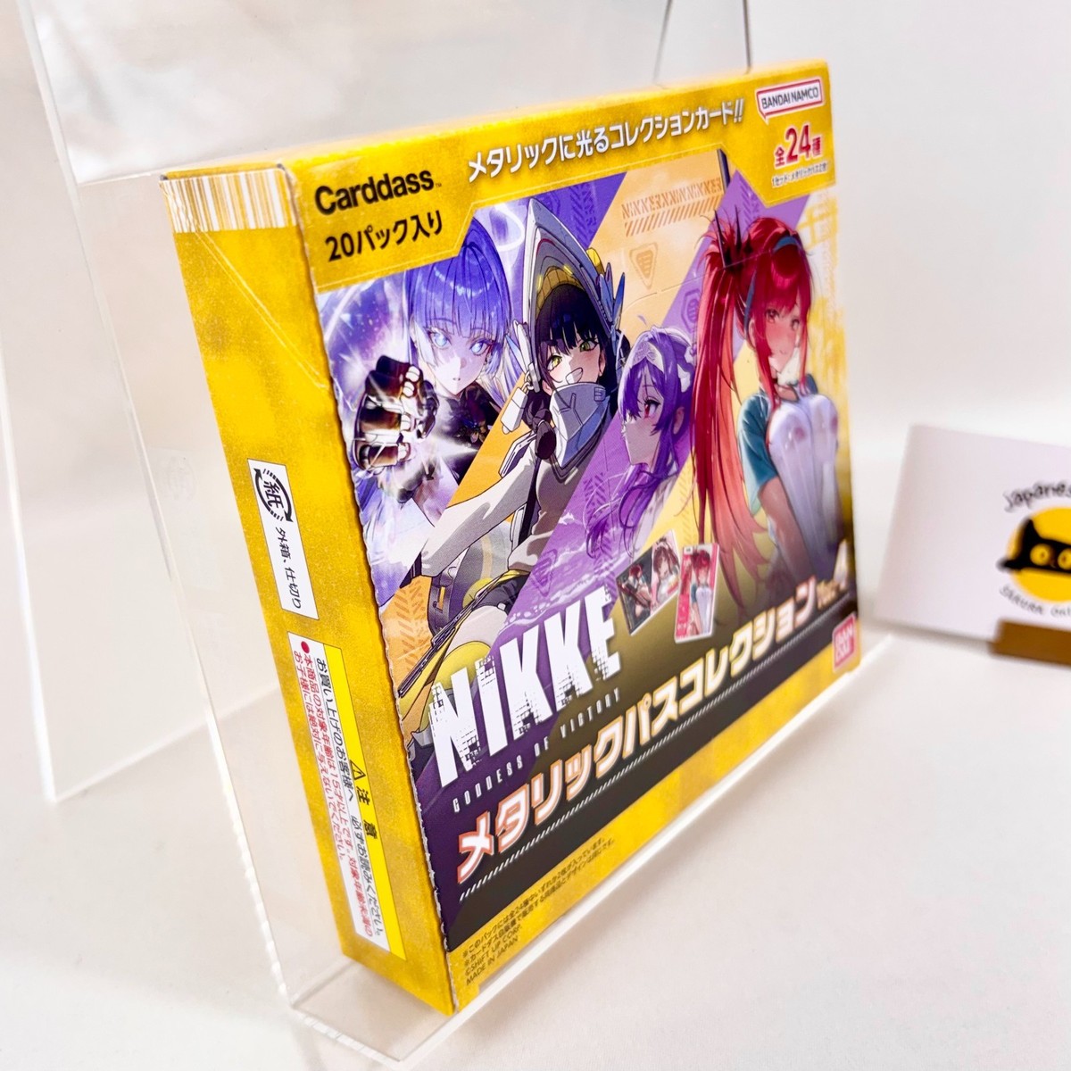 NIKKE Metallic Pass Collection Ver.4 Box 20 Packs BANDAI Japan New