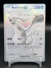 Reshiram ex 173/086 Black White Rare Pokémon Sv: White Flare English NM