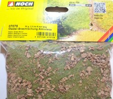 NOCH 07075 (205,80€/kg) Master-Grasmischung “Almwiese” 2,5-6 mm, 50 g Beutel Neu