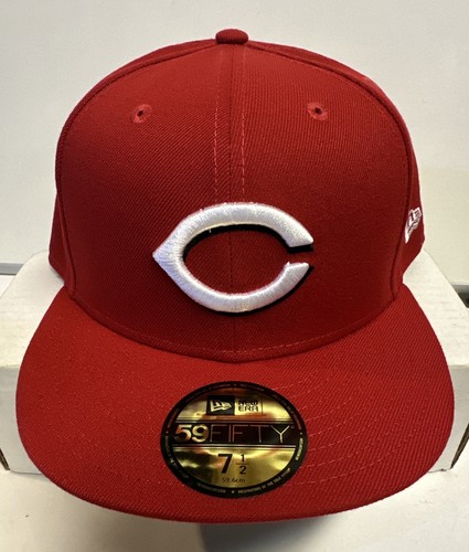 Cincinnati Reds MLB Authentic New Era 59 Fifty 7 1/2 eng anliegende Mütze, neu - Bild 1 von 8