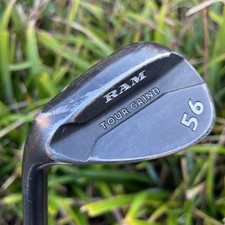 RAM🚩Tour Grind Sand Wedge /56/ Reg Steel Shaft/ LEF T HANDED