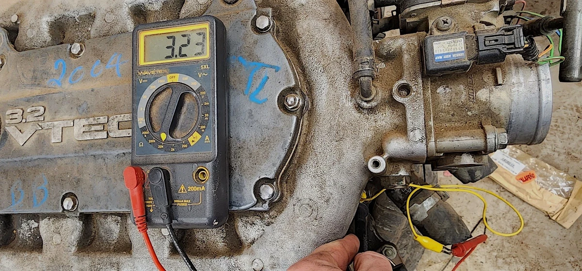 Acura V-6 engine ECT sensor testing 3.23 kiloohms when cold