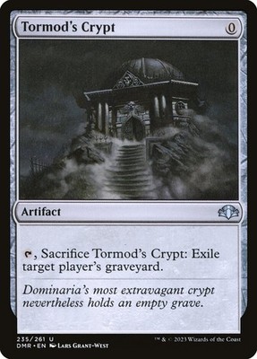 1x Tormod's Crypt (FOIL) - NM - Dominaria Remastered - SPARROW MAGIC