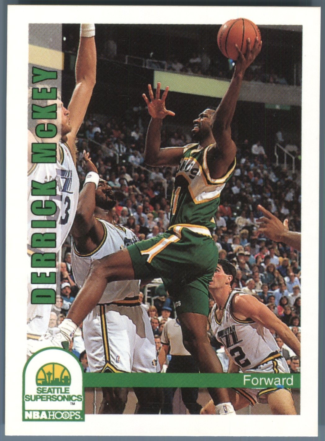 1992-93 Hoops #217 Derrick McKey