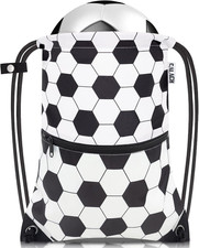 draw string back bag, Large Gym Sports string backpack for men and women with fr
