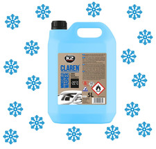 K2 Claren -22°C 5L Scheibenwischwasser Fertiges Winter-Scheibenwaschmittel