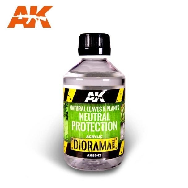 Leaves And Plants Neutral Protection 250ml - AK Interactive Diorama - Brand New