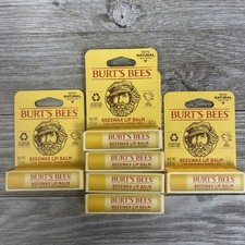 Lot of 6 / Burt  s Bees Beeswax Lip Balms w/Vitamin E  Peppermint