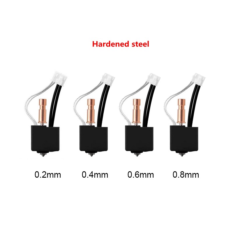 3D-Drucker Für Anycubic Kobra S1 S1C Hotend Kit Brass Hardened Steel Düse Teile