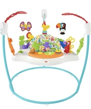 Fisher-Price Baby Bouncer Animal Activity Jumperoo Musical Play Center