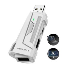 AIMZENIX AX200 Keyboard and Mouse Adapter for PC, Nintendo Switch, FPS Gaming