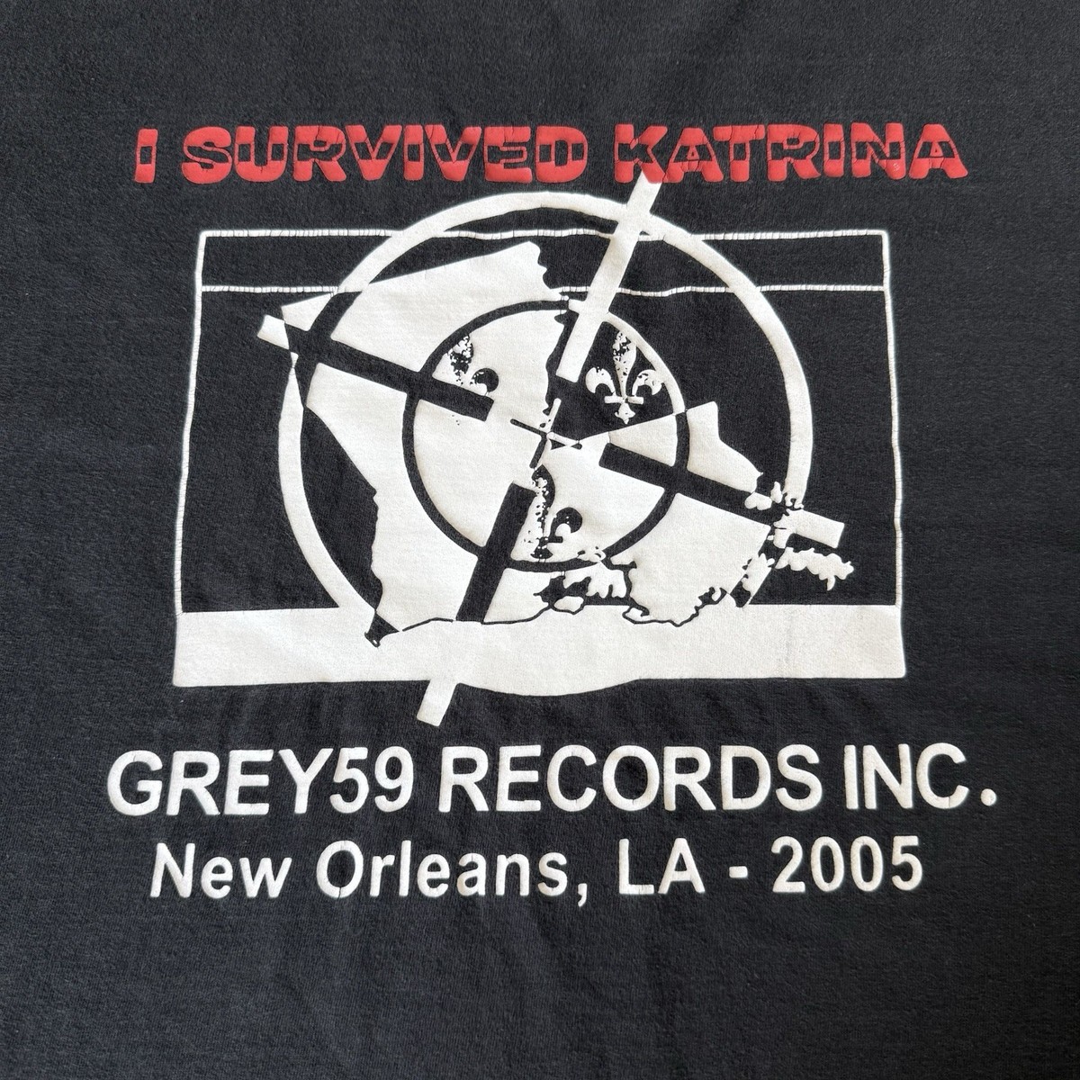 Suicide Boys G59 Shirt Mens L Black Grey 59 Survived Katrina Tour