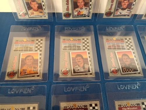 VINTAGE 1991 Maxx Racing - The Winston Acrylics Complete (20) Card Set*CLEAN NM* - Picture 4 of 8