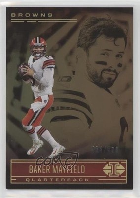 2021 Panini Illusions Trophy Collection Bronze 464/499 Baker Mayfield #42 13dr