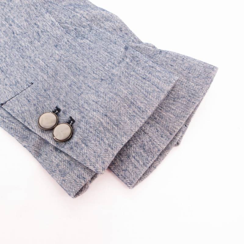 ZARA BASIC Tailored Jacket Single Fully Lined L G… - image 5