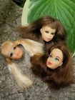 New ListingVintage Mattel Barbie Doll Heads Mod PJ Francie TNT Marlo Flip TLC Lot