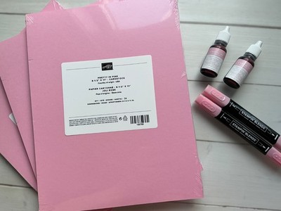 Stampin' Up! Retired Colors; Pretty In Pink