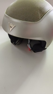 Skihelm Gr. L 60  Dainese in silber gold retro Motto-Party Ski Verkleidung